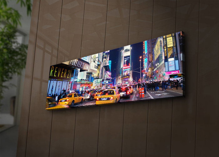 Wallity Cuadro Decorativo en Lienzo Iluminado con LED 30x90 cm Multicolor Wallity Cuadro Decorativo en Lienzo Iluminado con LED 30x90 cm Multicolor